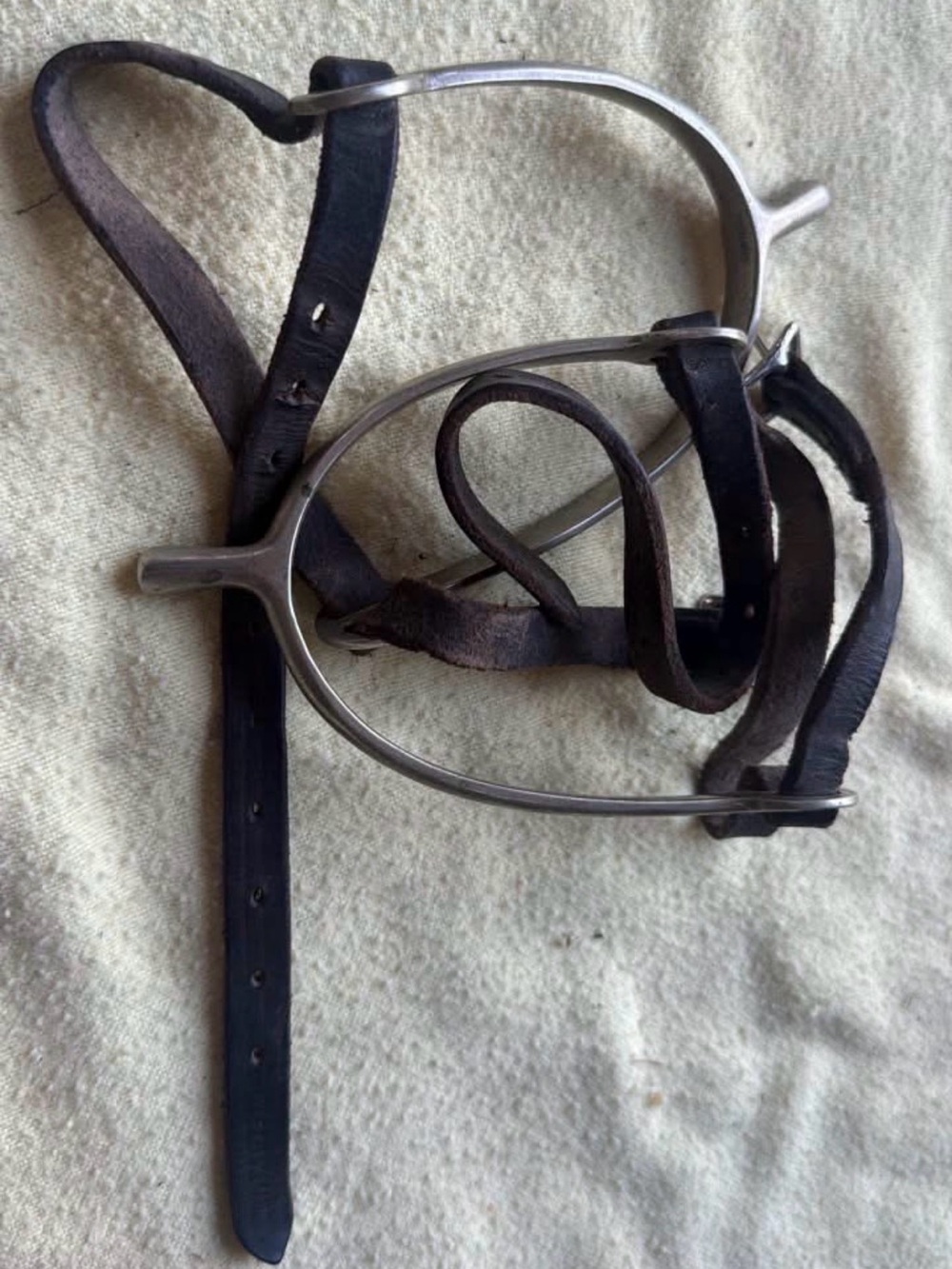 3/4” spurs and straps